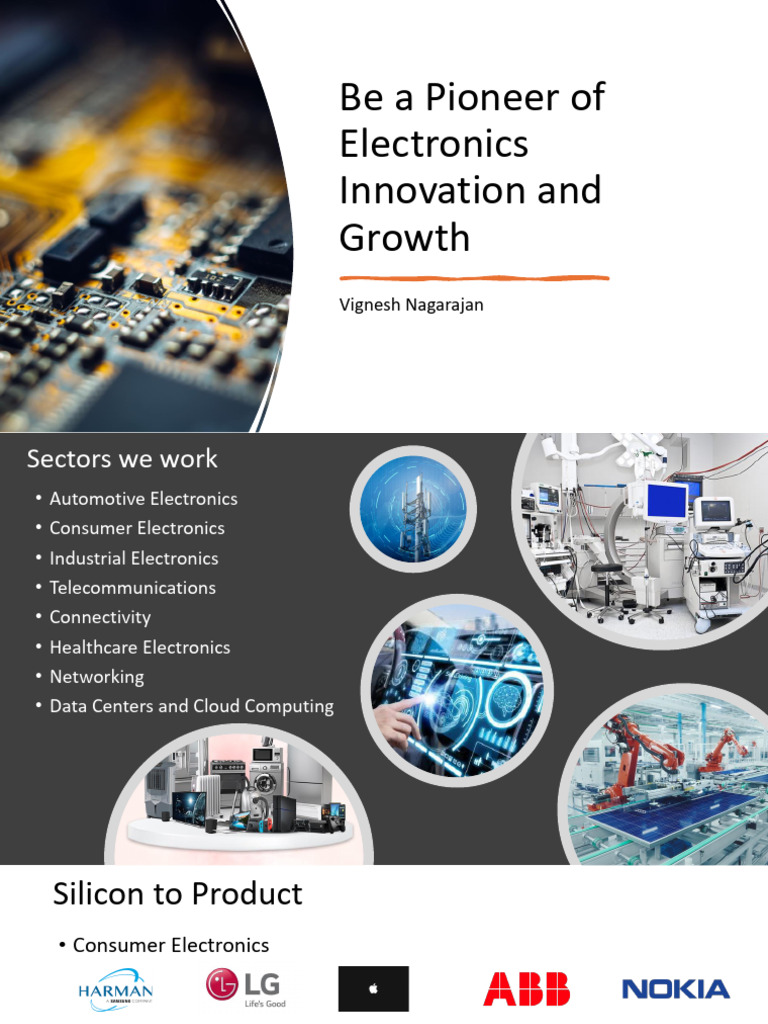 Electronics Innovation and R&D Roles | PDF