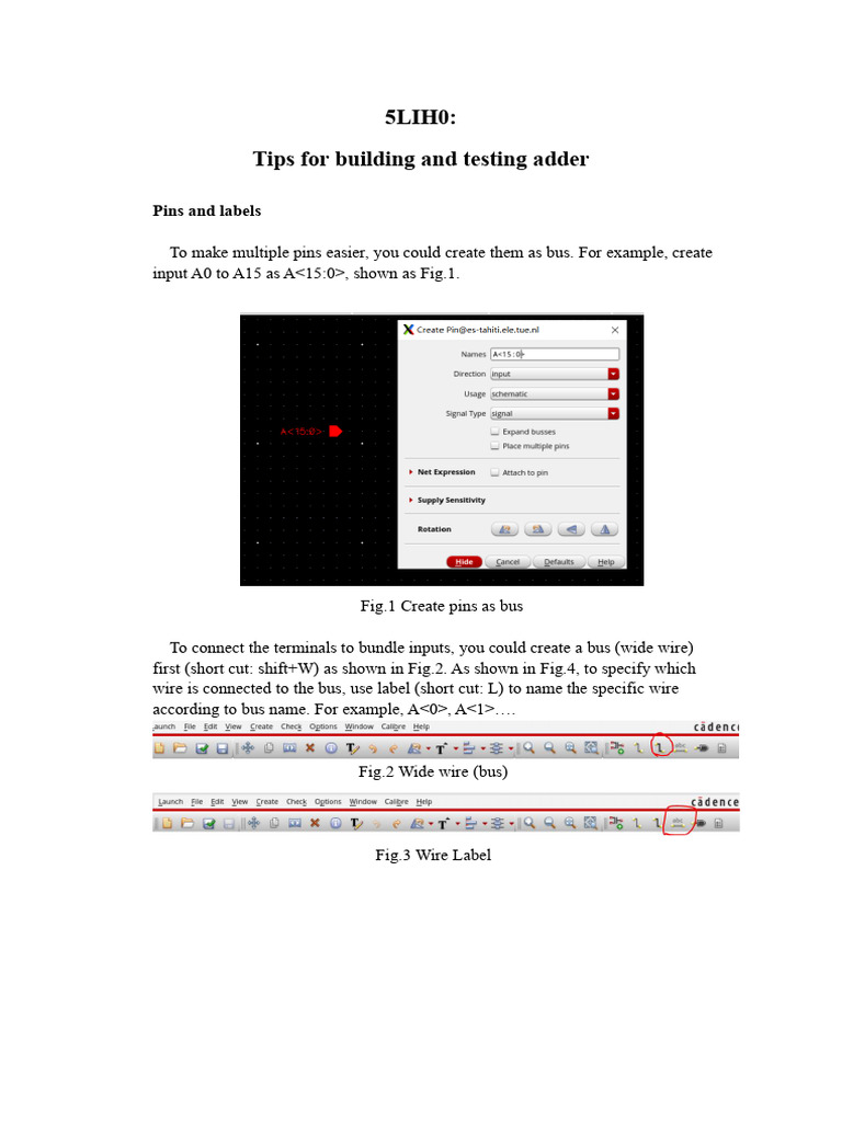 Building and Testing an Adder Guide | PDF | Computer Engineering ...