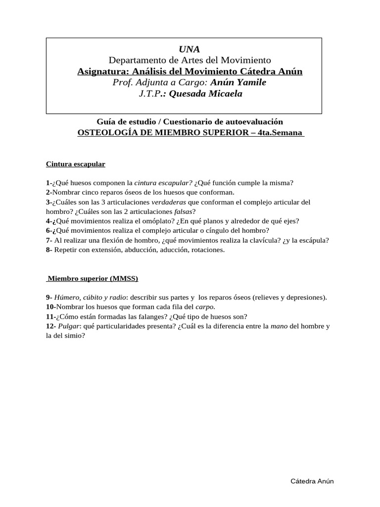 13 - Cuestionario de Autoevaluación Semana 4 | PDF