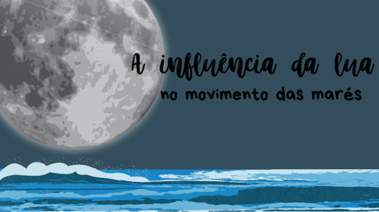A Influência Da Lua Nas Marés PDF | PDF