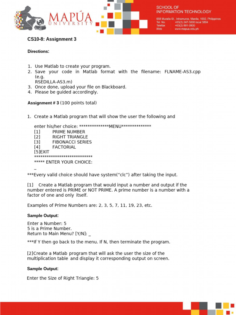 Assignment 3 - CS10-8 | PDF