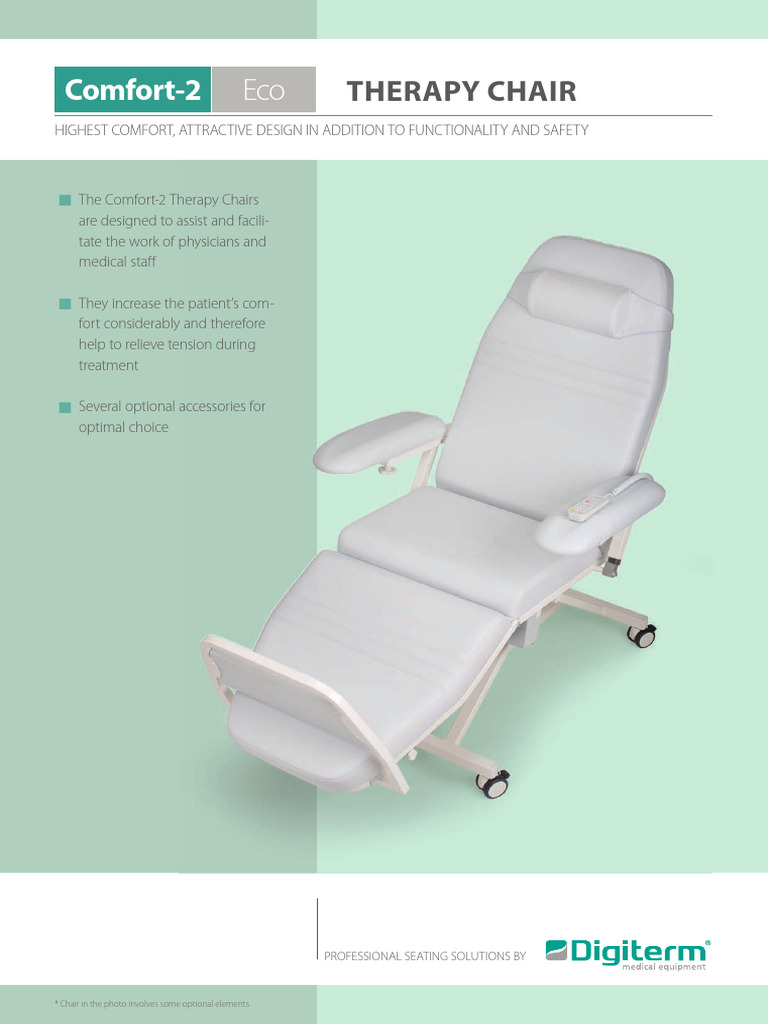 COMFORT 2 ECO Oncology Chair Brochure | PDF | Chair | Upholstery
