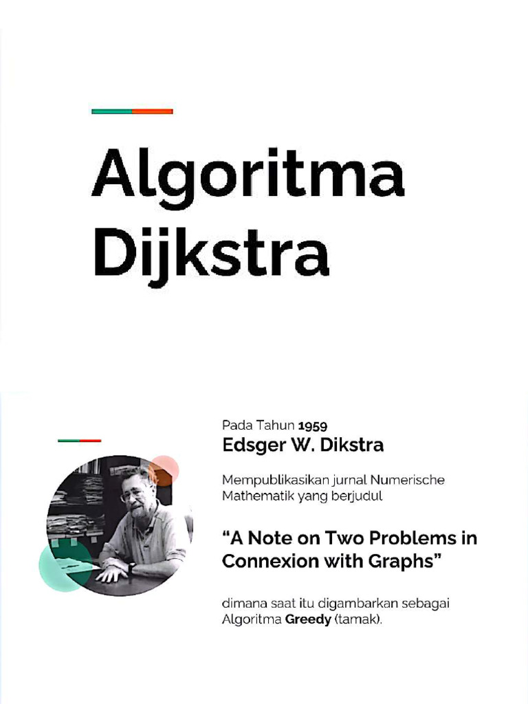 Algoritma Dijkstra | PDF