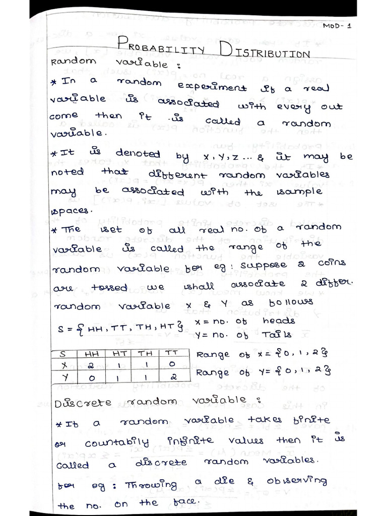 Math Notes | PDF