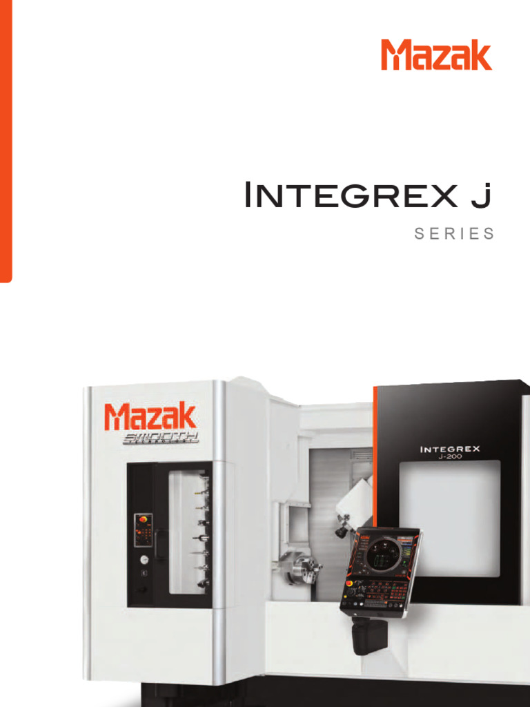 INTEGREX j-200 Multi-Tasking Machine | PDF | Machining | Mechanical ...