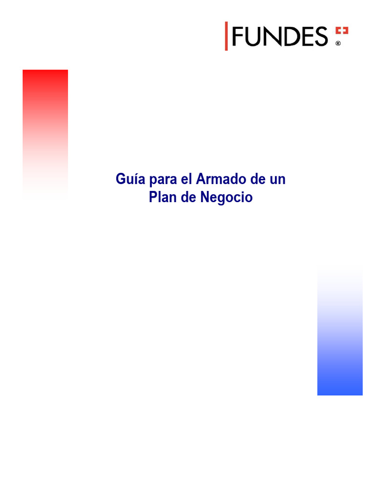 Guía para Crear un Plan de Negocio | PDF | Mercado (economía) | Business