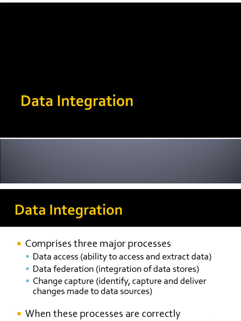 Data Integration and ETL Processes Explained | PDF | Data Warehouse ...