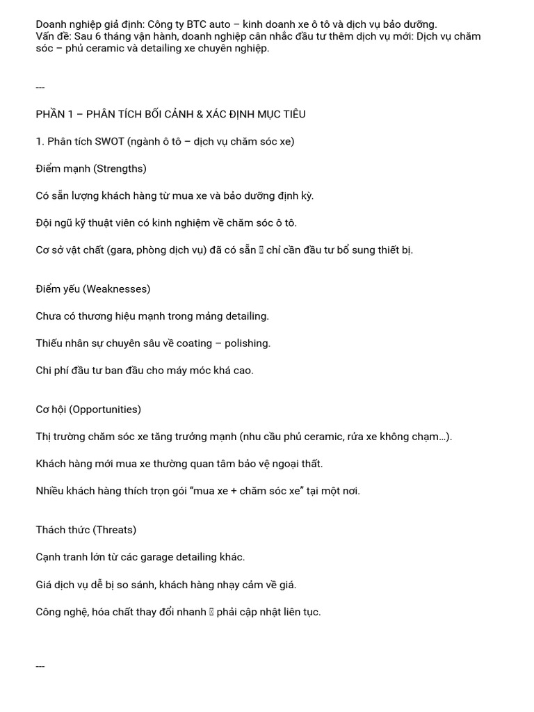 BT Chương 3 | PDF