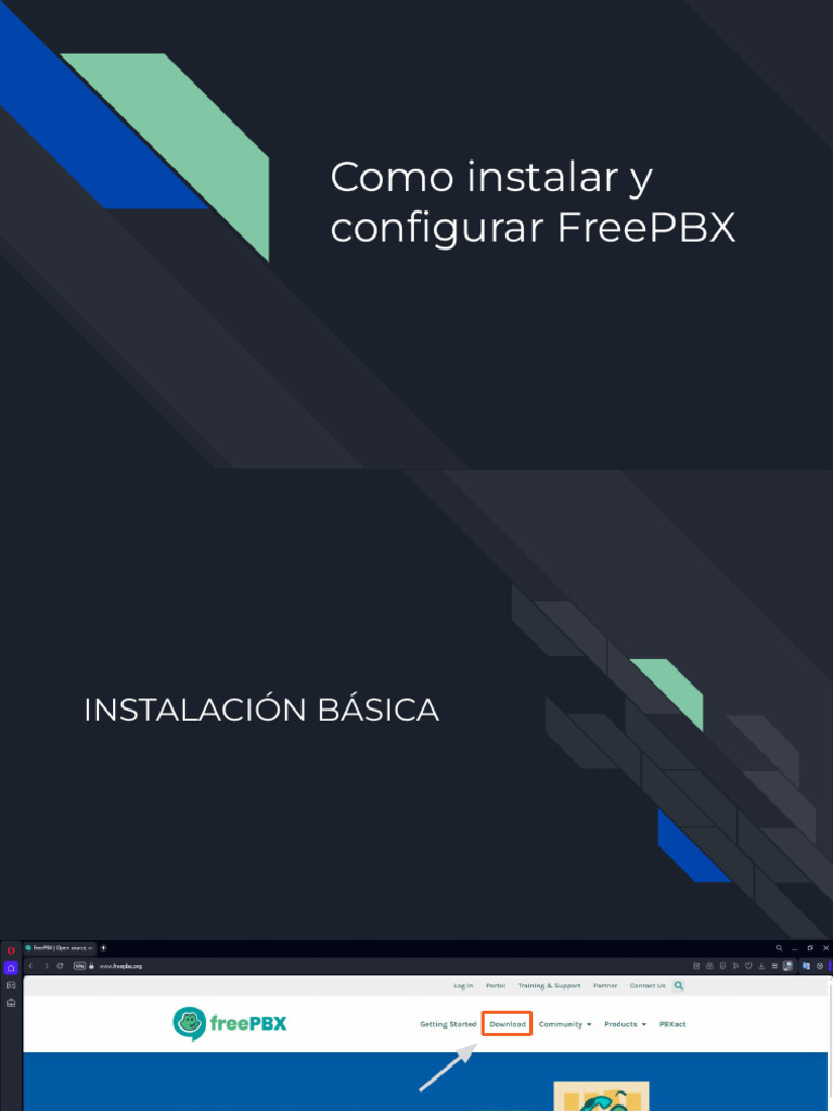 Guía de Instalación de FreePBX 16 | PDF | Memoria USB | Arranque