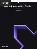 AHV Administration Guide 6.8 Overview | PDF | Virtual Machine