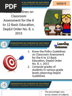 DepEd Grading System 2025-2026 Overview | PDF | Educational Stages ...