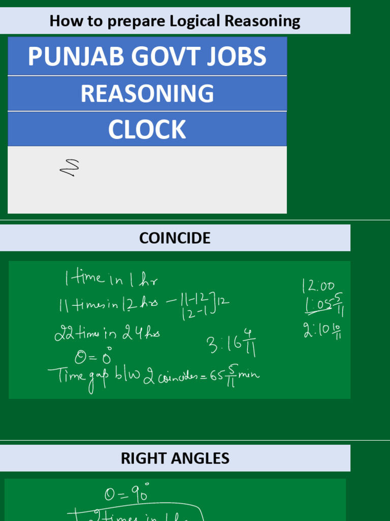 Clock notes good | PDF