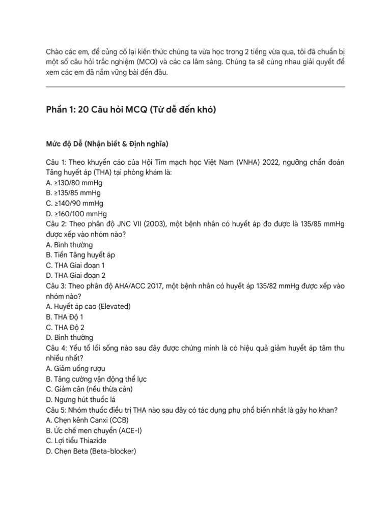 Test THA T T o | PDF