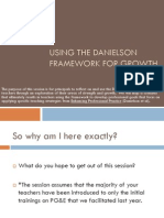 Using The Danielson Framework For Growth Principal PD