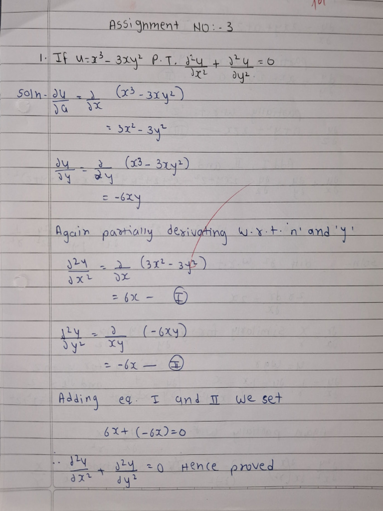 Maths Assignment 3 | PDF