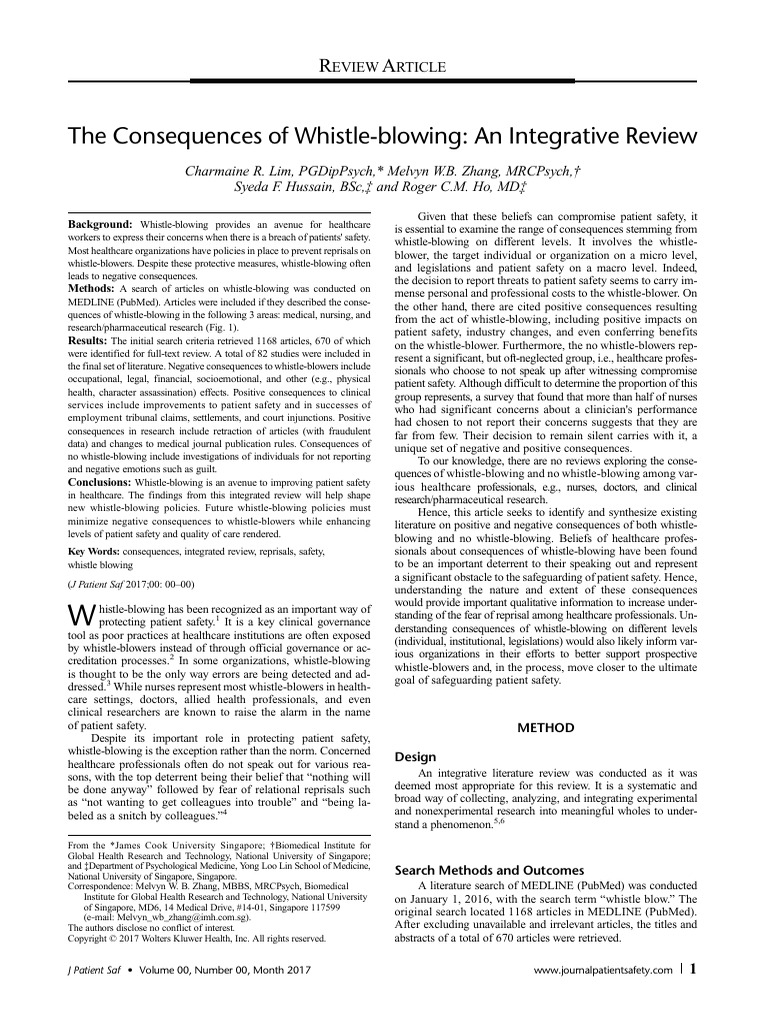 Lim 2017 | PDF | Patient Safety | Health Care