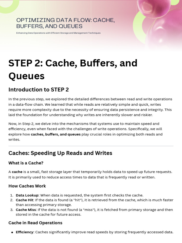 2. Cache Buffers | PDF | Cache (Computing) | Data Buffer