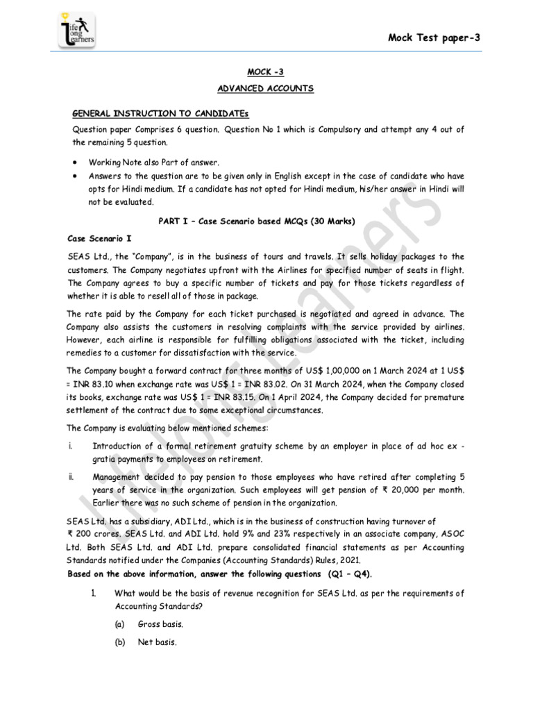 Acc 3 | PDF