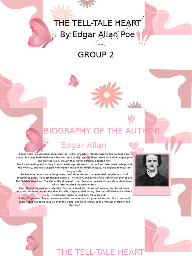 Edgar Allan Poe's The Tell-Tale Heart Analysis | PDF | Edgar Allan Poe