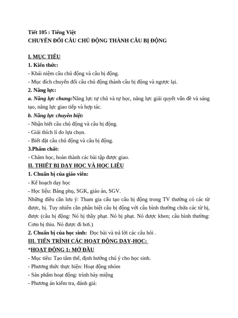 Tiết 105 | PDF