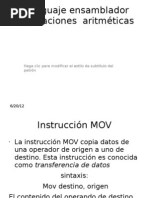 Lenguaje ensamblador