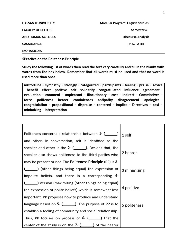 Chapter 5 ANSWER | PDF | Human Communication | Linguistics