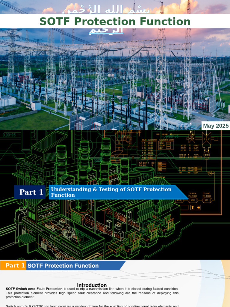 SOTF Protection Function Overview | PDF | Relay | Electrical Components