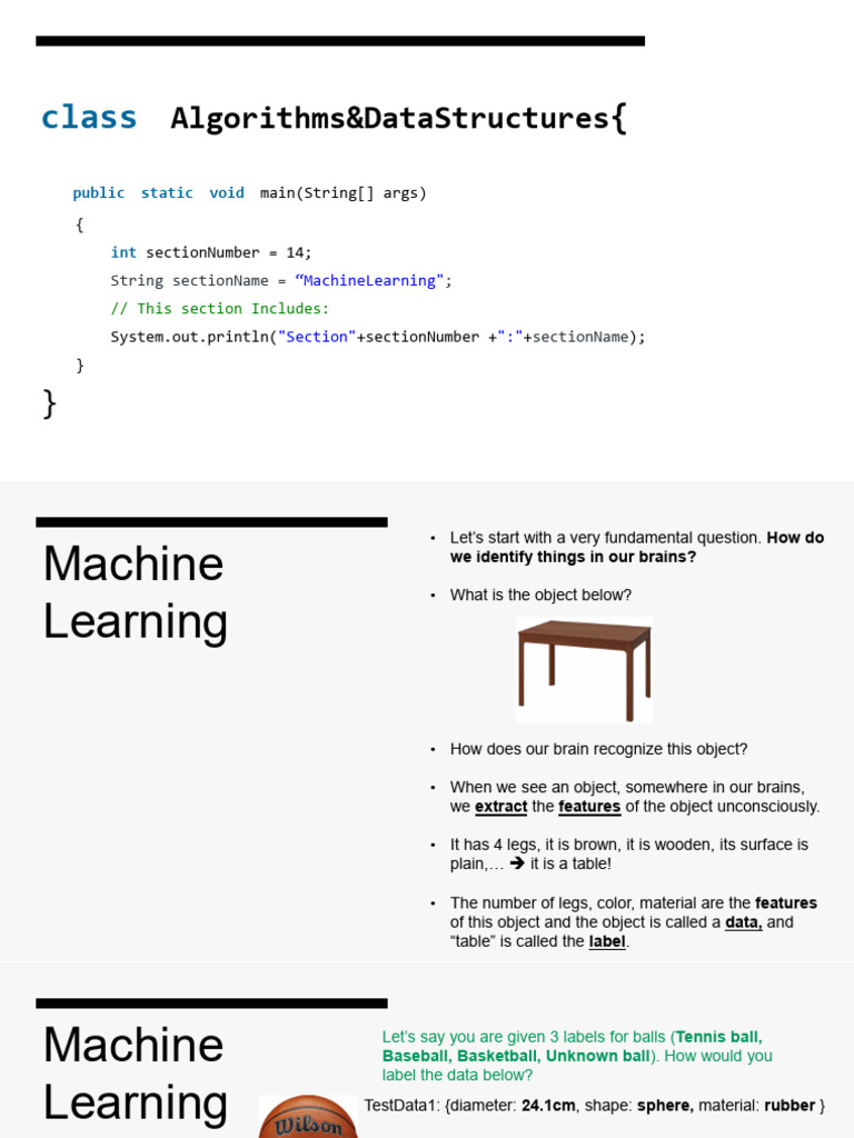 Machine Learning Classification Basics | PDF | Computing | Software ...
