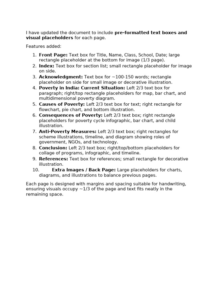 Updated Document with Visual Placeholders | PDF