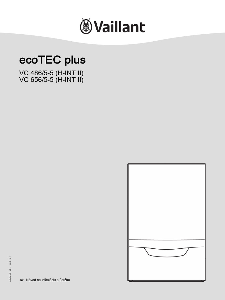 Ecotec Plus: VC 486/5-5 (H-Int Ii) VC 656/5-5 (H-Int Ii) | PDF