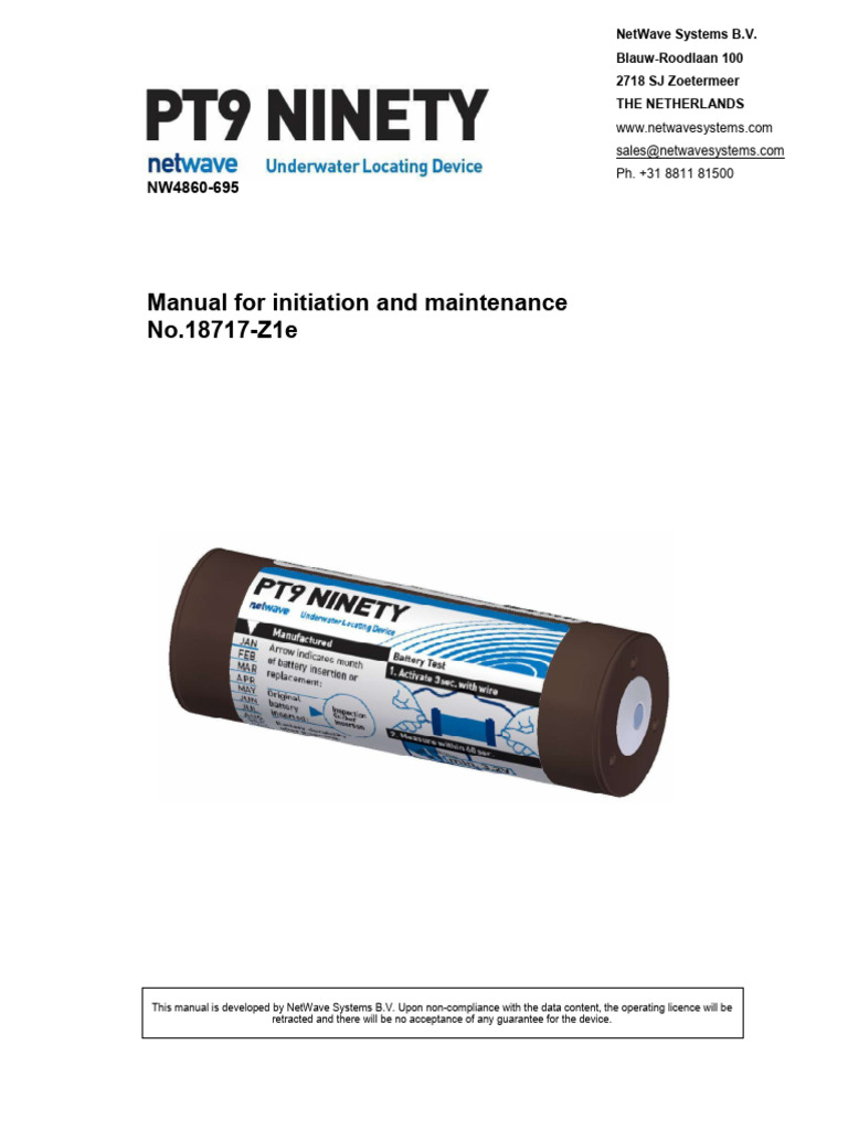 Pt9 Manual | PDF | Corrosion | Voltage