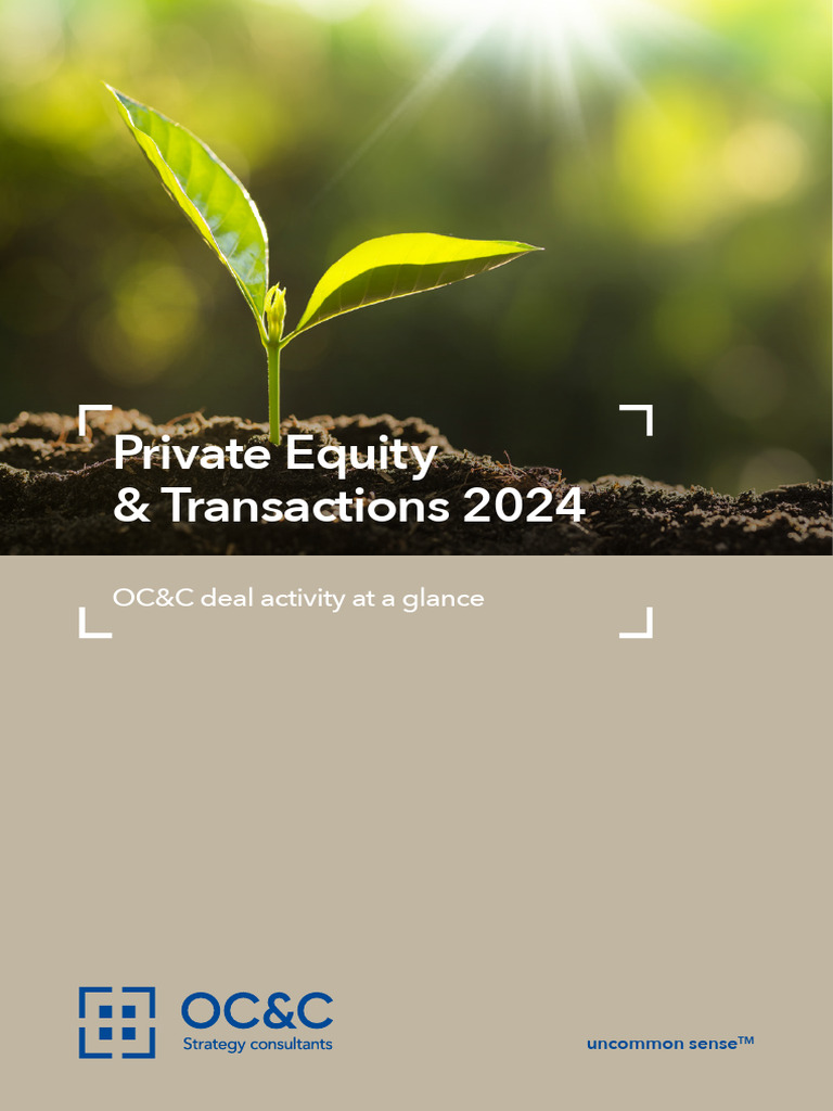 OC C Private Equity Transactions 2024 1738221829 | PDF | Mergers And ...