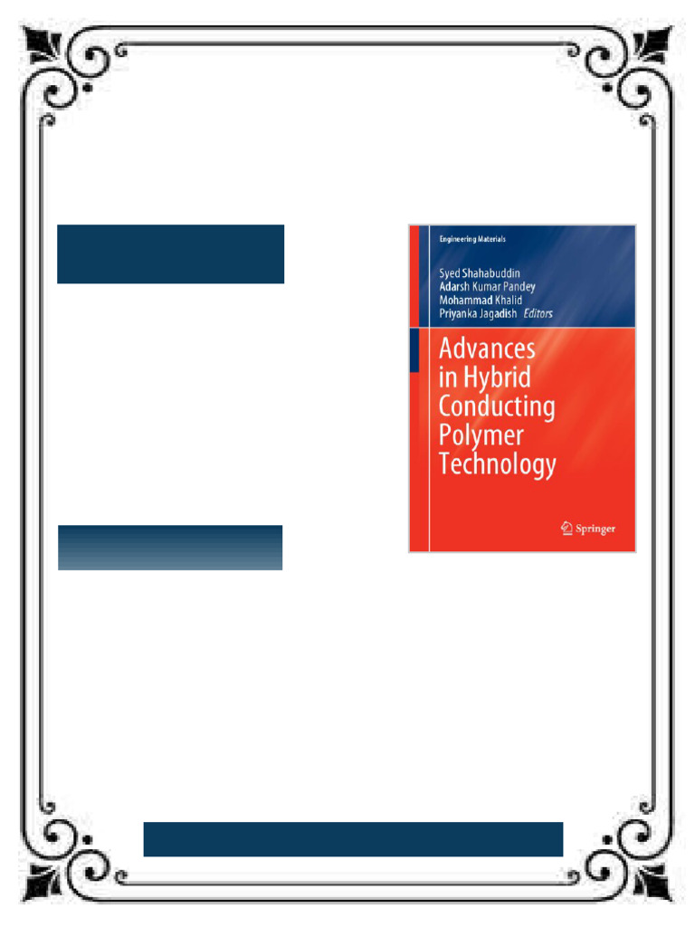 Advances in Hybrid Conducting Polymer Technology 1st Edition Syed ...
