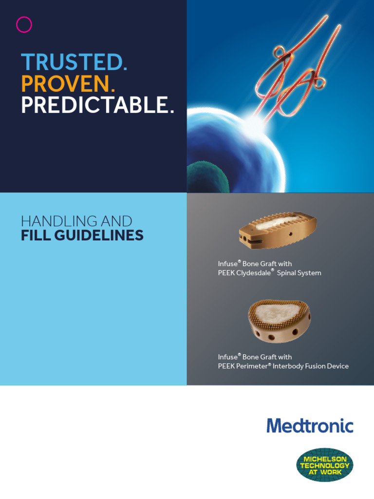 Infuse Bone Graft Fill Guidelines | PDF | Medical Specialties ...