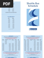 Einstein Shuttle Bus Schedule | PDF