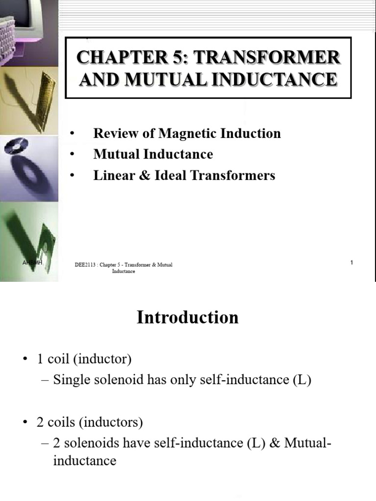 Chapter 5_Transformer & Mutual Inductance | PDF | Inductance | Inductor