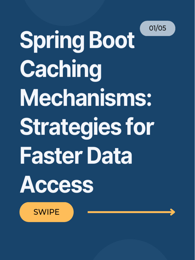 Spring Boot Caching Strategies Guide | PDF