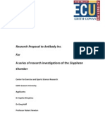 Research Proposal To Antibody Inc. For: A Series of Research Investigations of The Sisyphean