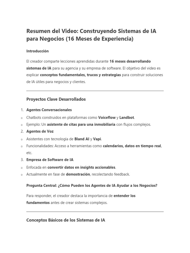 IA para Negocios: Claves y Estrategias | PDF | Inteligencia artificial ...