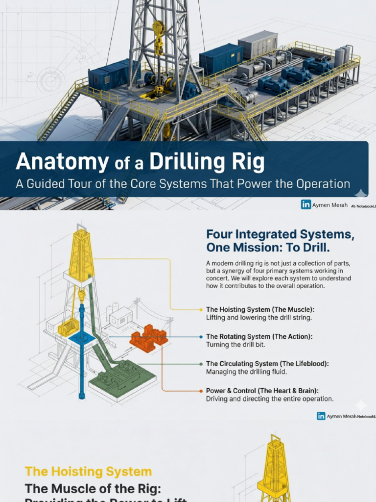 Anatomy of A Drilling Rig | PDF