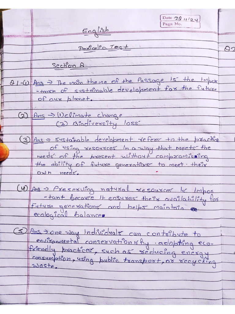 English Periodic Test | PDF