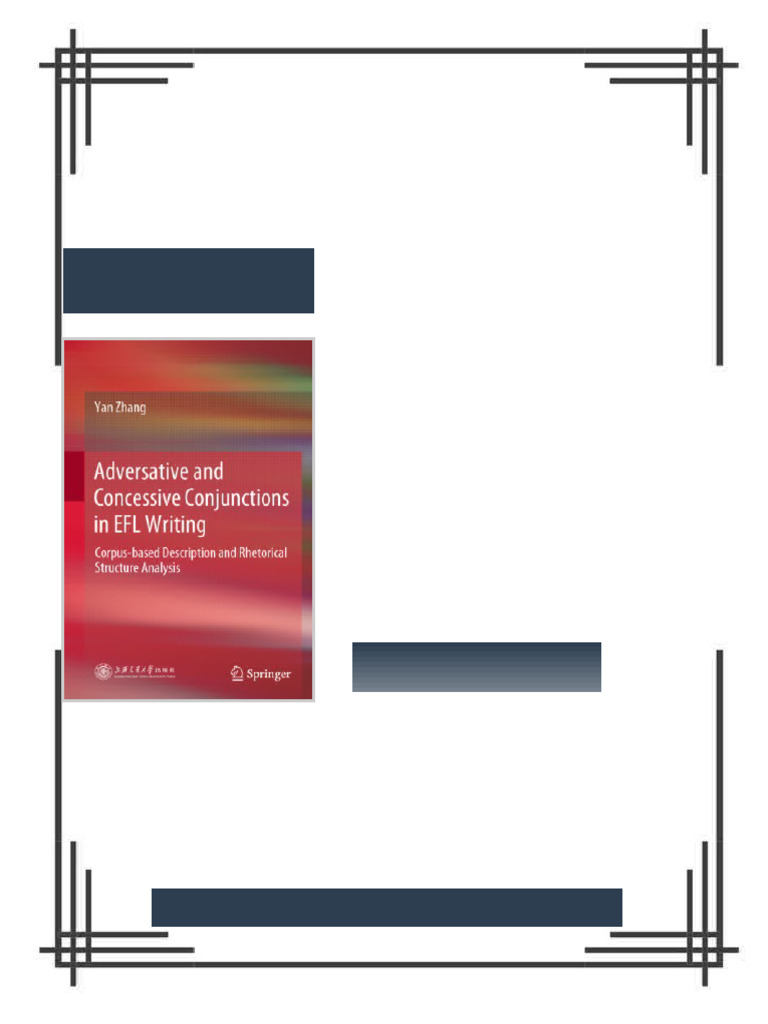 Adversative and Concessive Conjunctions in EFL Writing Corpus based ...