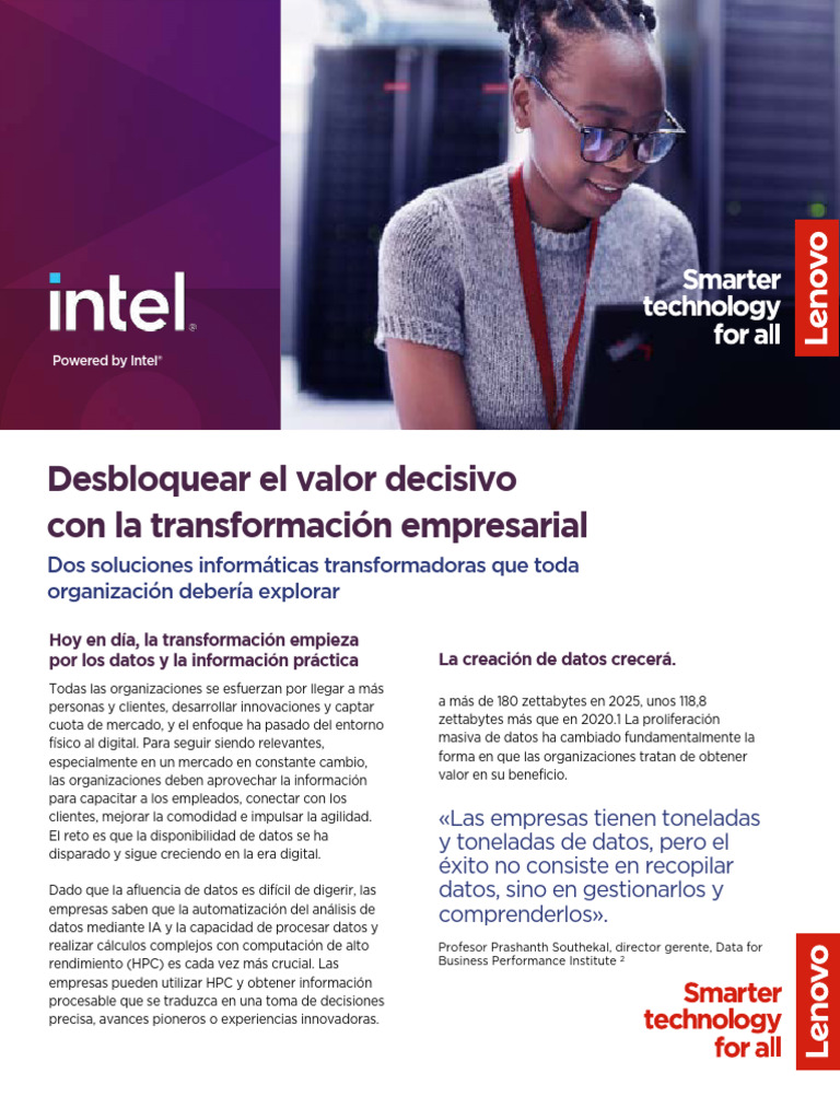 Transformación empresarial mediante datos y IA | PDF | Inteligencia ...