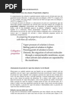PRESSÃO DE VAPOR (LEI DE RAOULT)