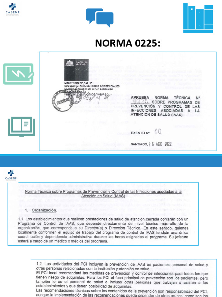 Norma 0025 del año 2020 para Covid en establecimientos de Salud | PDF