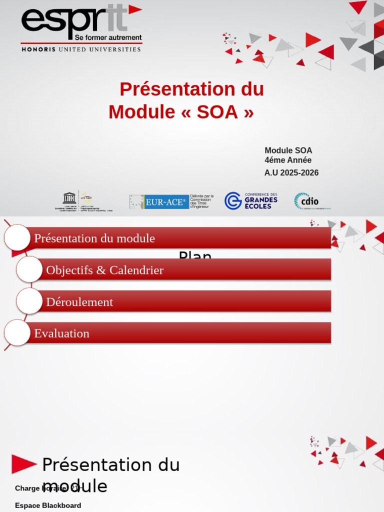 Module SOA : Services Web et Sécurité | PDF