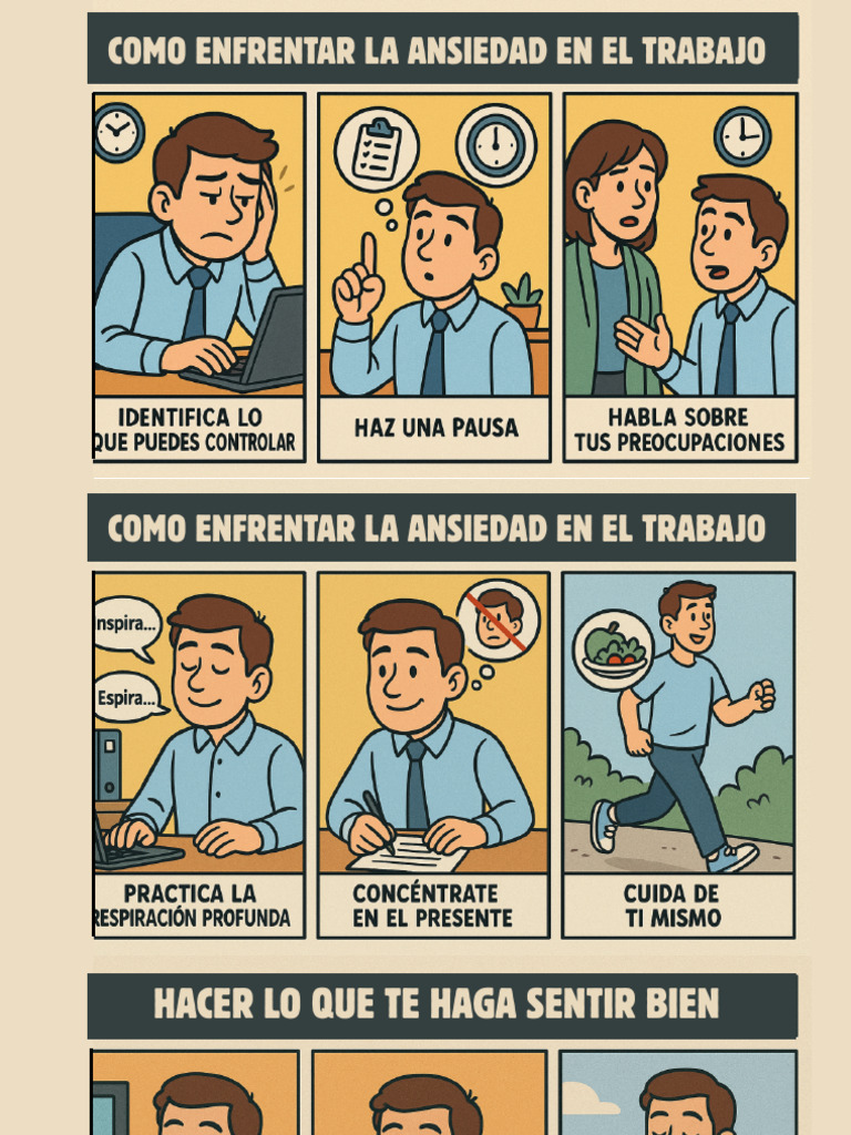 Comic Salud Mental Trabajo | PDF