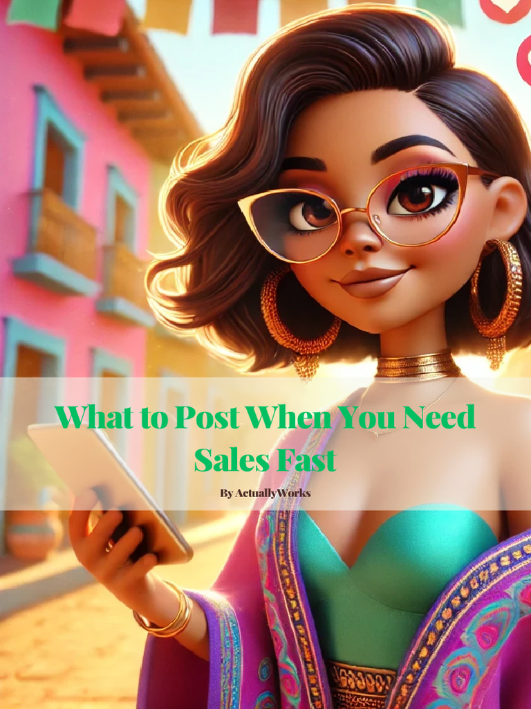 What To Post When You Need Sales Fast | PDF