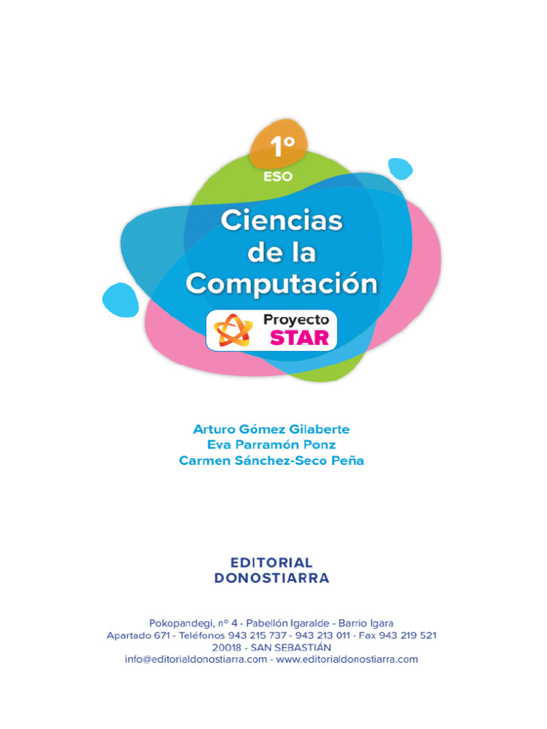 Ciencias de La Computacion 1ºESO | PDF