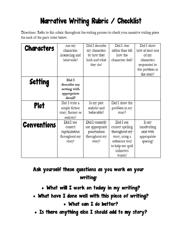 Did I Describe My Setting With Appropriate Detail? | PDF